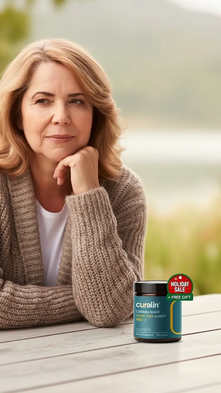 Woman representing Curalin® blood sugar support user